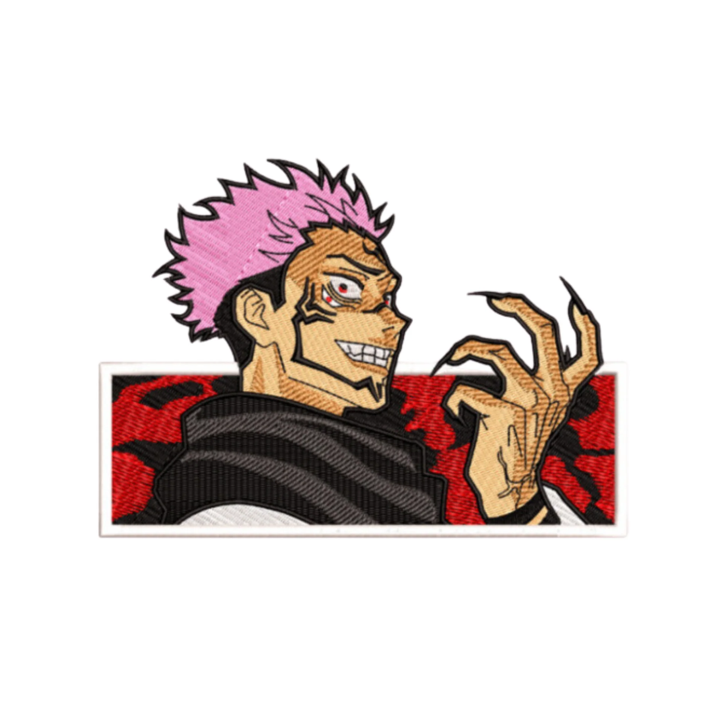 🔥 T-Shirt Brodé – Édition Jujutsu Kaisen