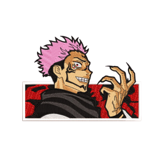 🔥 T-Shirt Brodé – Édition Jujutsu Kaisen